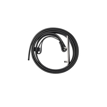Leather Shield Belt - Black