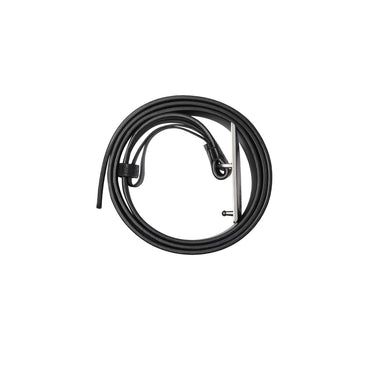 Leather Shield Belt - Black