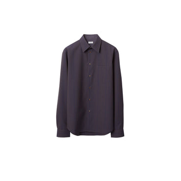 Striped Wool Shirt - Barrel