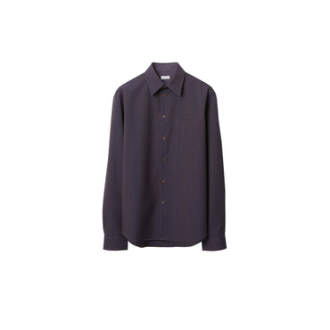 Striped Wool Shirt - Barrel