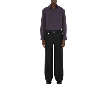 Striped Wool Shirt - Barrel