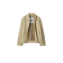 Cotton Silk Harrington Jacket - Hunter