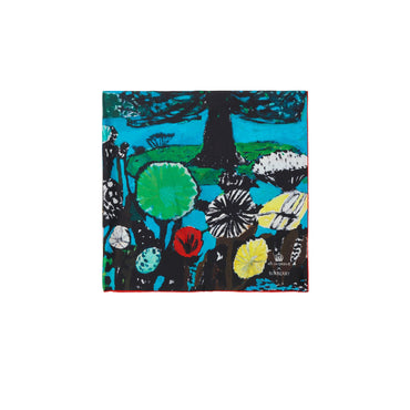 Highgrove Wildflower Silk Scarf - Multicolour