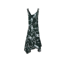 Knight Hardware Dress - Silver/Green
