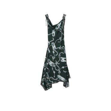Knight Hardware Dress - Silver/Green