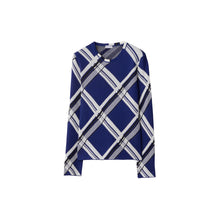 Check Silk Sweater - Knight IP Check