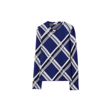 Check Silk Sweater - Knight IP Check