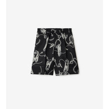 Knight Hardware Tricotine Shorts - Silver/Black
