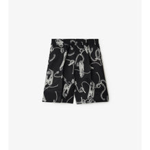 Knight Hardware Tricotine Shorts - Silver/Black