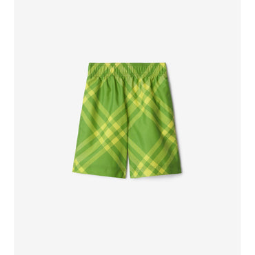Check Swim Shorts - Bright Sorrel IP Check