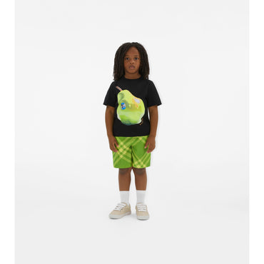 Check Swim Shorts - Bright Sorrel IP Check