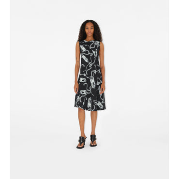 Knight Hardware Dress - Silver/Black