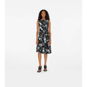 Knight Hardware Dress - Silver/Black