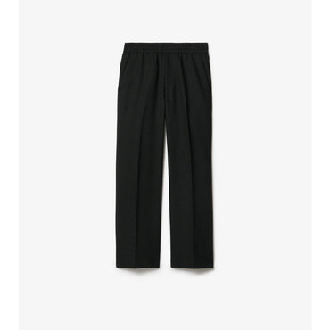 Wool Linen Blend Trousers - Heap