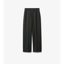Striped Wool Trousers - Granite