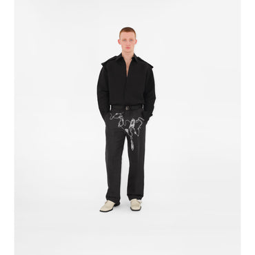 Knight Hardware Canvas Trousers - Silver/Black