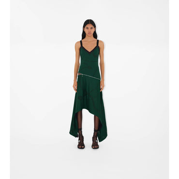 Shield Hardware Jersey Dress - Vine IP Pattern