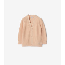 Cotton Cardigan - Pale Cameo