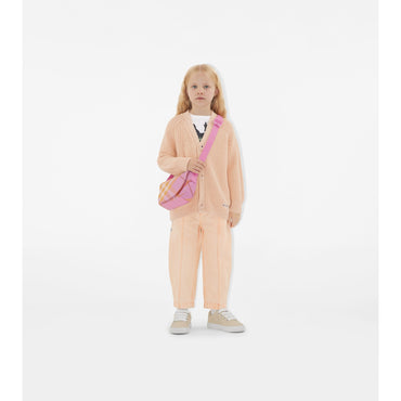 Cotton Cardigan - Pale Cameo