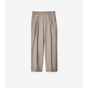 Wool Tailored Trousers - Wax