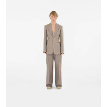 Wool Tailored Trousers - Wax