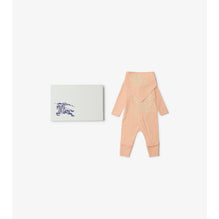EKD Cotton Two-piece Baby Gift Set - Apricot