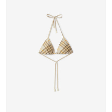 Check Bikini Top - Wheat IP Check