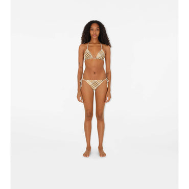 Check Bikini Briefs - Wheat IP Check
