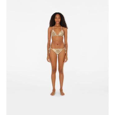 Check Bikini Briefs - Wheat IP Check