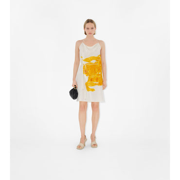 EKD Silk Blend Dress - Sunflower IP Pattern