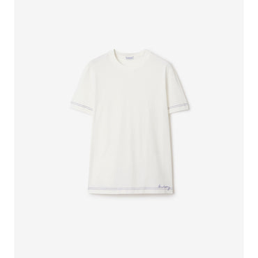 Cotton T-shirt - Salt