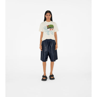 Frog Cotton T-shirt - Salt