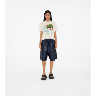 Frog Cotton T-shirt - Salt