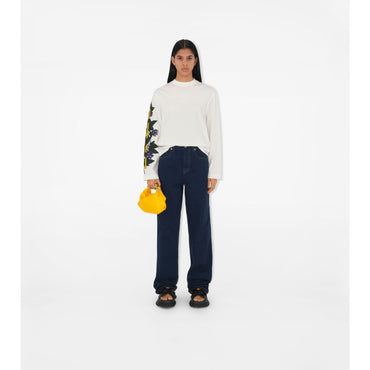 Ivy Logo Cotton Top - Salt