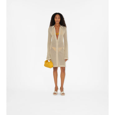 Cotton Mesh Dress - Soap