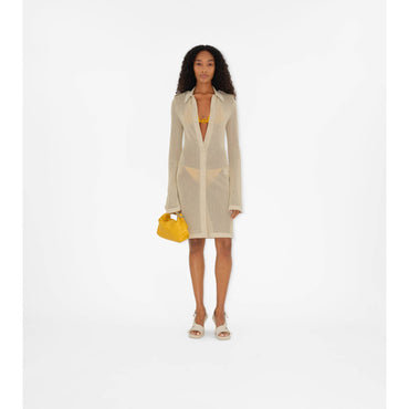 Cotton Mesh Dress - Soap