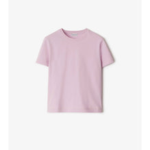 Boxy Cotton T-shirt - Powder