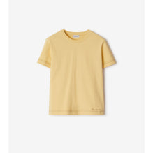 Boxy Cotton T-shirt - Daffodil