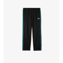 Striped Jersey Track Pants - Black