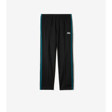 Striped Jersey Track Pants - Black