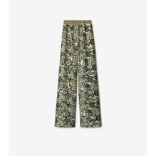 Ivy Silk Trousers - Safari IP Pattern