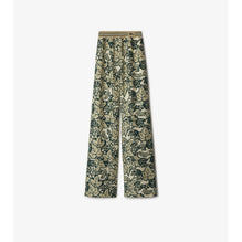 Ivy Silk Trousers - Safari IP Pattern