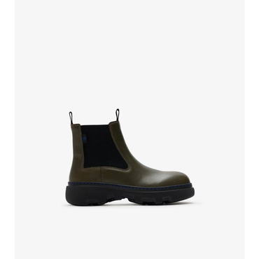 Leather Creeper Low Chelsea Boots - Loch