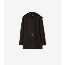 Wool Safari Shirt - Brown Black