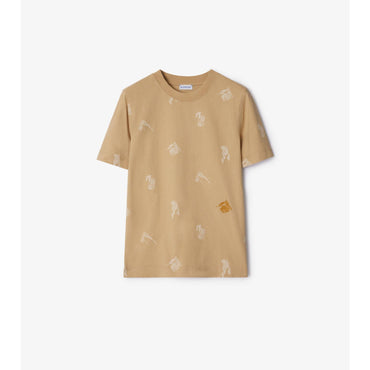 EKD Cotton T-shirt - Flax