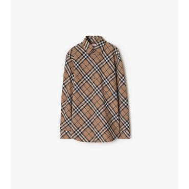 Check Wool Blend Shirt - Linden IP Check