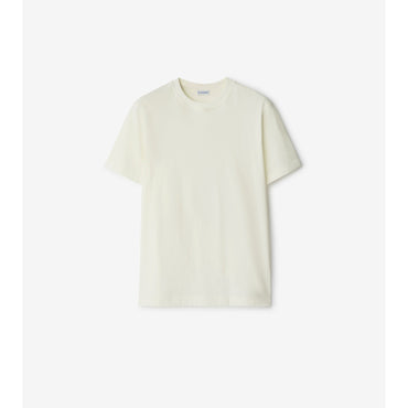 Fox Cotton T-shirt - Chalk