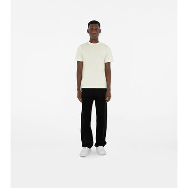 Fox Cotton T-shirt - Chalk