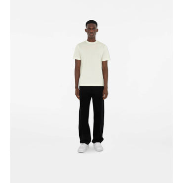 Fox Cotton T-shirt - Chalk