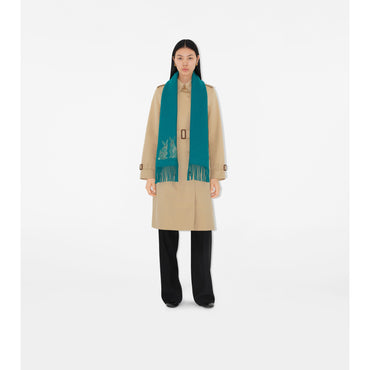 Hare Wool Cashmere Scarf - Kingfisher